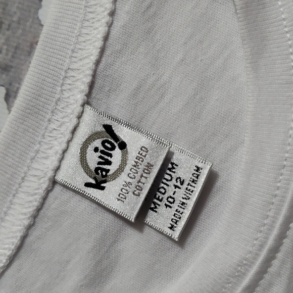 White Graphic Kids T-Shirt This Girl Runs On Jesus And Chick Fil A Tee - Picture 2 of 3